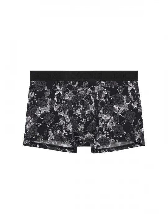 Foto van product HOM Boxershorts 'Fairmont' donkergrijs / zwart / wit