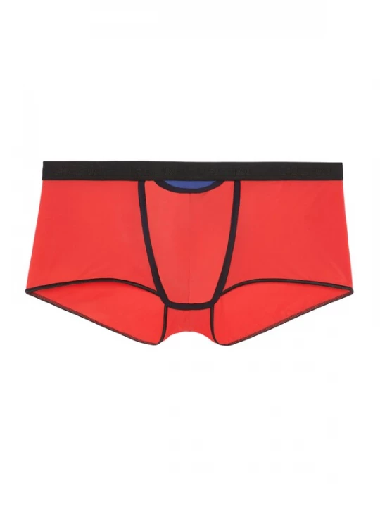 Foto van product HOM Boxershorts 'Plume Up HO1' rood / zwart