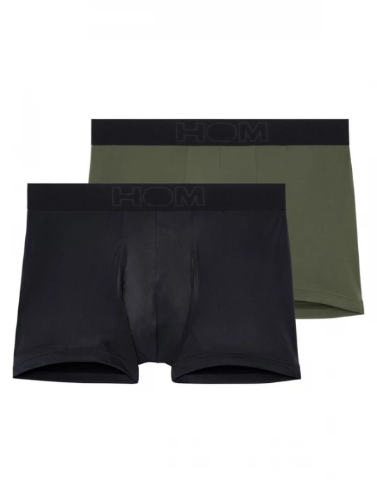 Foto van product HOM Boxershorts 'Supersoft' zwart gemêleerd
