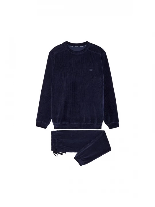 Foto van product HOM Pyjama lang 'Ronnie' navy