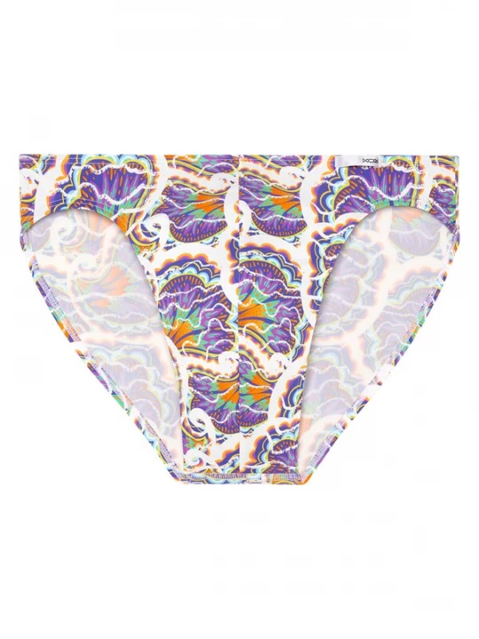 Foto van product HOM Slip ' Funky Styles ' lila / wit