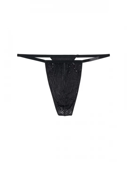 Foto van product HOM Slip ' Strip ' zwart