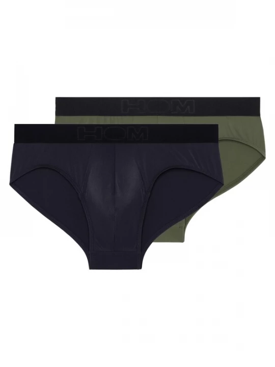 Foto van product HOM Slip 'Supersoft' zwart gemêleerd