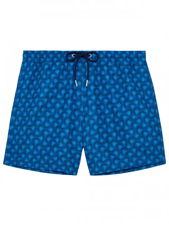 Foto van product HOM Zwemshorts ' Beach Boxer Trinacria ' navy
