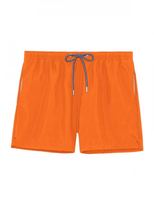 Foto van product HOM Zwemshorts ' Sea Life ' oranje