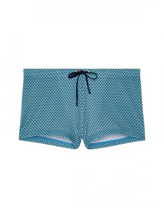 Foto van product HOM Zwemshorts ' Swim Shorts Espresso ' blauw / turquoise