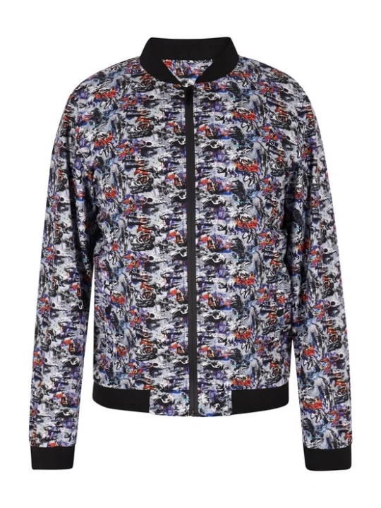 Foto van product OCY Tussenjas blauw / rood / zwart