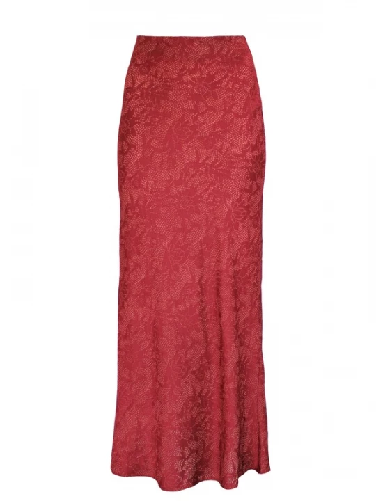 Foto van product Honnête Atelier Rok 'Lela' bourgogne