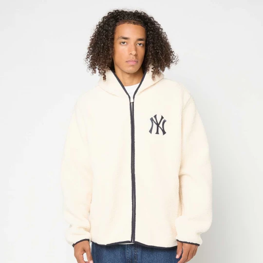 Foto van product Hooded Sherpa New York Yankees New Era beżowy