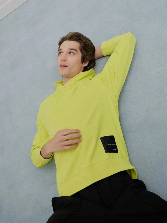 Foto van product Hoodie Armani Exchange geel