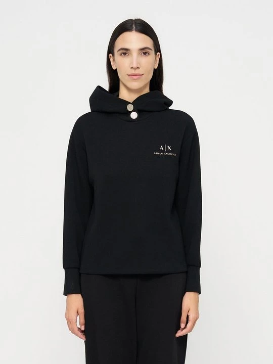 Foto van product Hoodie Armani Exchange gemêleerd zwart