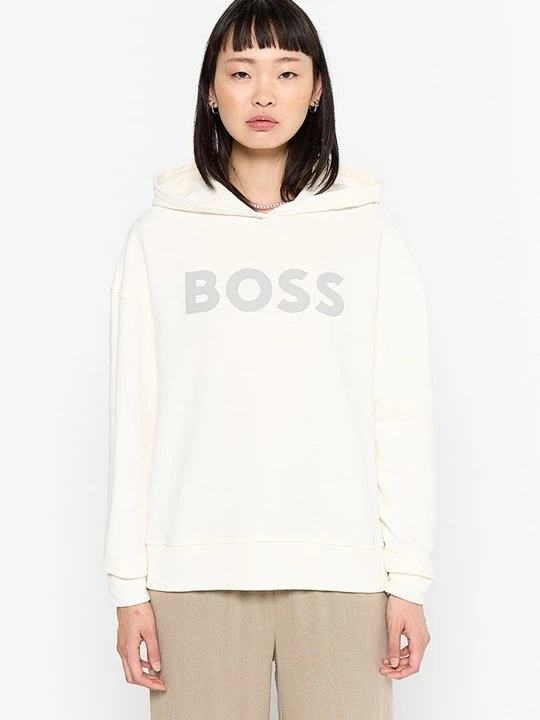 Foto van product Hoodie Boss crème
