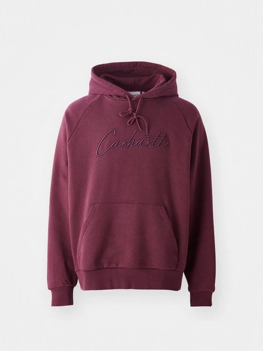 Foto van product Hoodie Carhartt WIP donkerrood