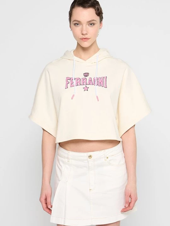 Foto van product Hoodie Chiara Ferragni crème