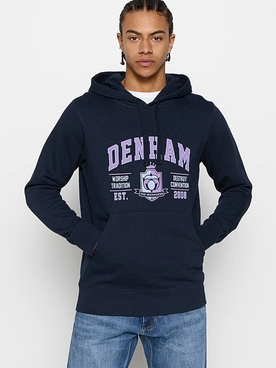 Foto van product Hoodie Denham donkerblauw