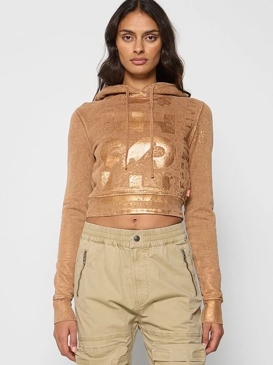 Foto van product Hoodie Diesel bruin