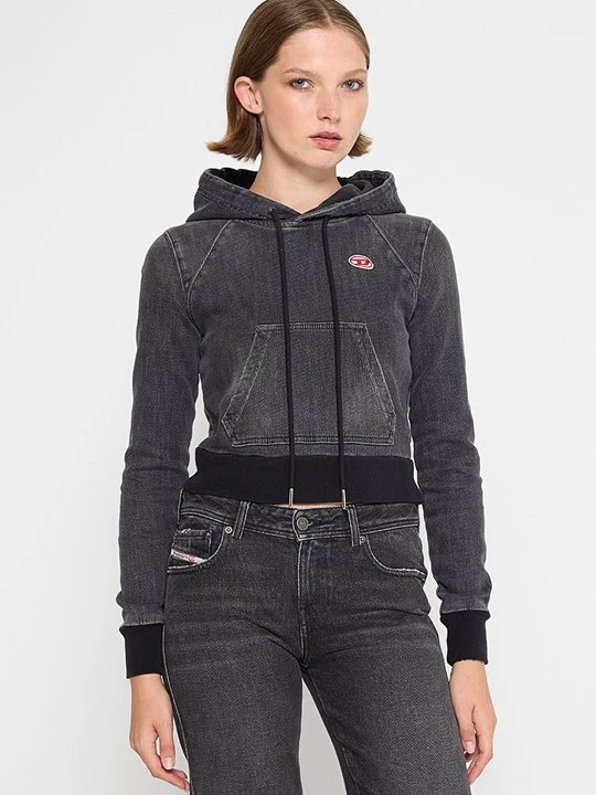 Foto van product Hoodie Diesel donkergrijs