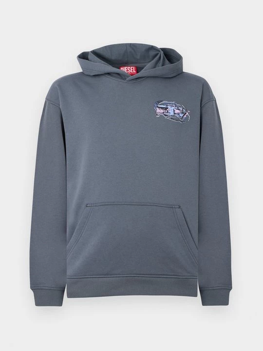 Foto van product Hoodie Diesel donkergrijs
