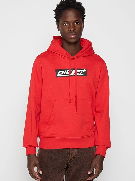 Foto van product Hoodie Diesel rood
