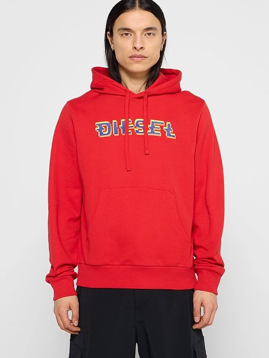 Foto van product Hoodie Diesel rood