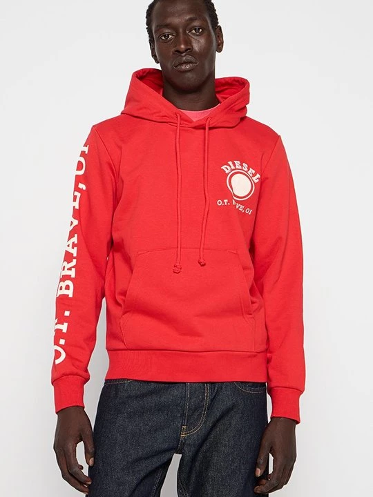 Foto van product Hoodie Diesel rood