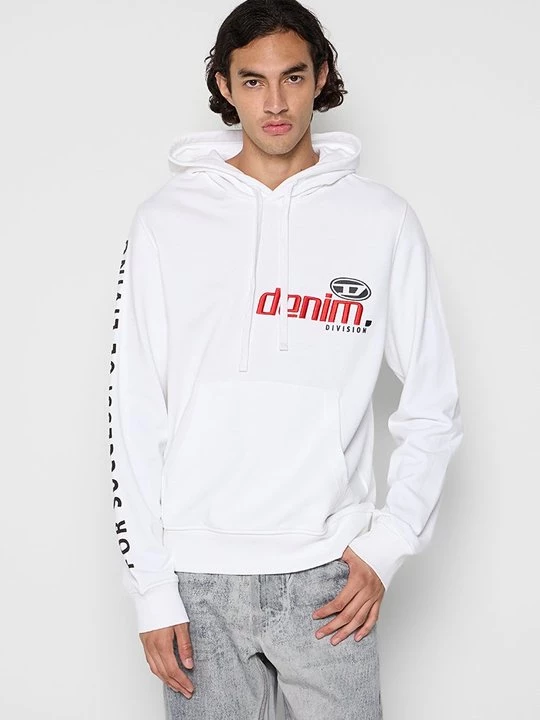 Foto van product Hoodie Diesel wit
