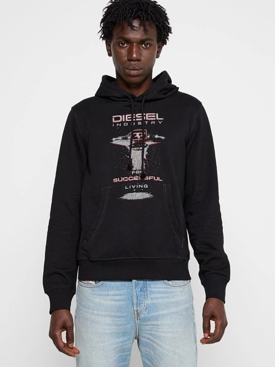 Foto van product Hoodie Diesel zwart