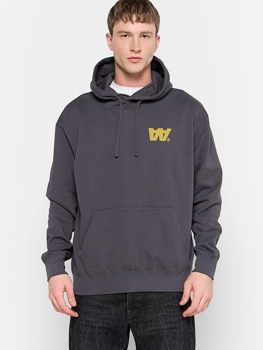 Foto van product Hoodie Double A By Wood Wood grijs