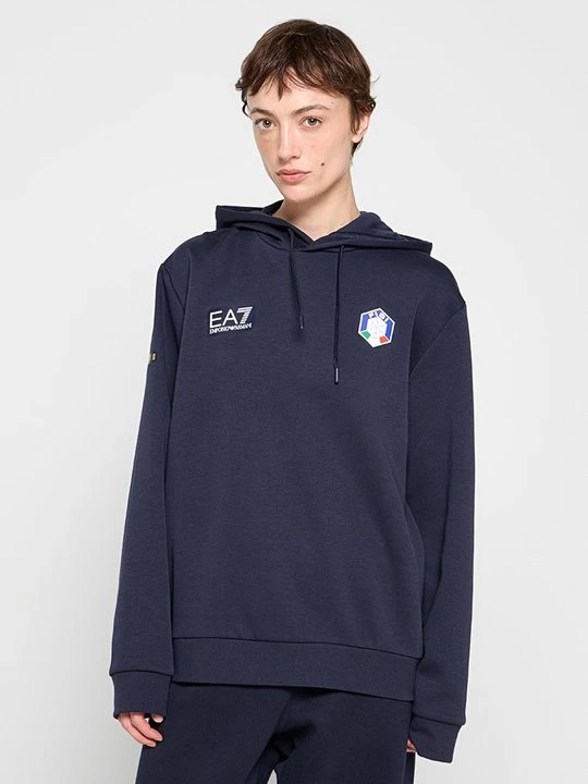 Foto van product Hoodie EA7 Emporio Armani blauw