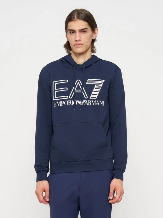 Foto van product Hoodie EA7 Emporio Armani donkerblauw