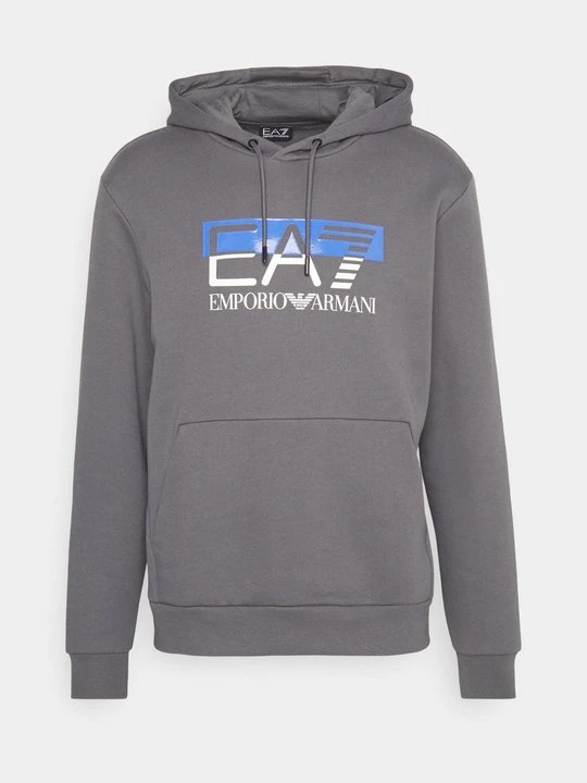 Foto van product Hoodie EA7 Emporio Armani donkergrijs
