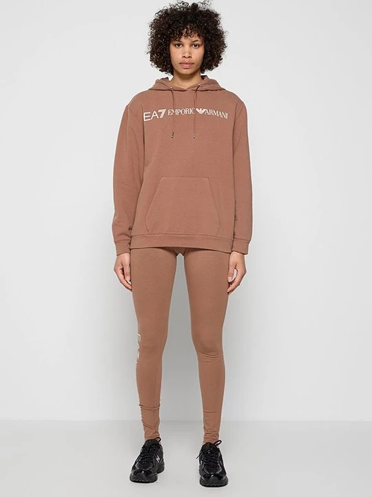 Foto van product Hoodie EA7 Emporio Armani lichtbruin