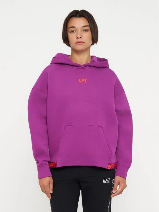 Foto van product Hoodie EA7 Emporio Armani paars