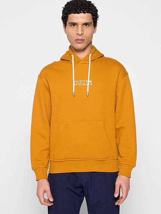 Foto van product Hoodie Emporio Armani oranje gemêleerd