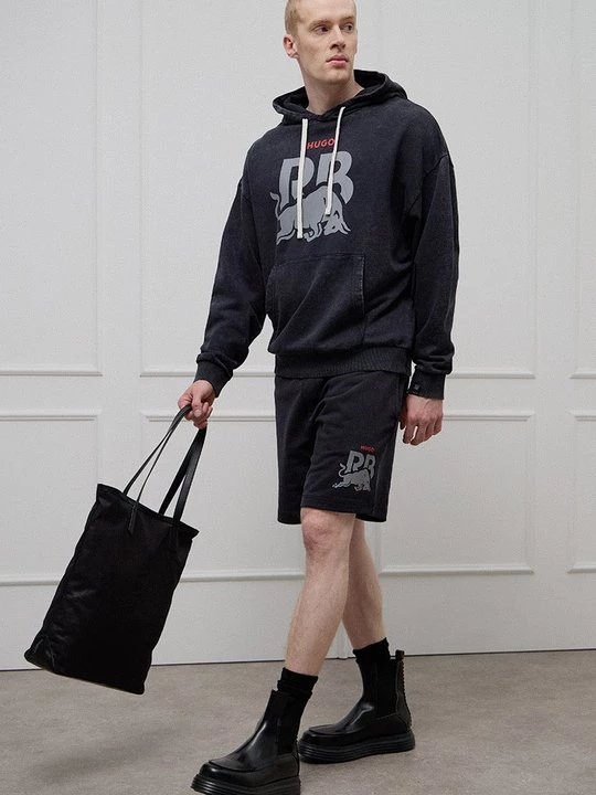 Foto van product Hoodie Hugo zwart