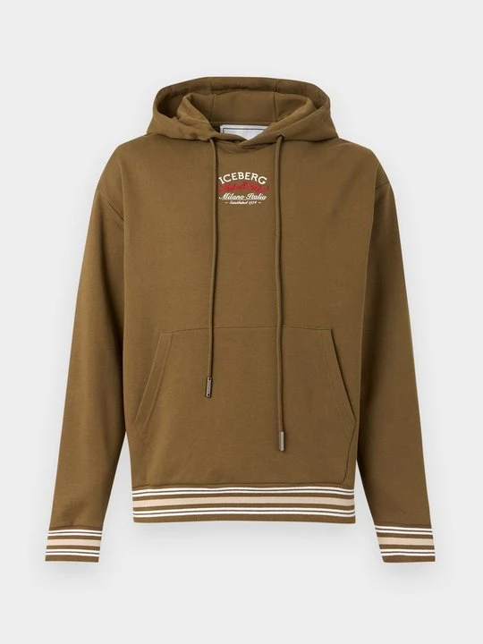 Foto van product Hoodie Iceberg bruin