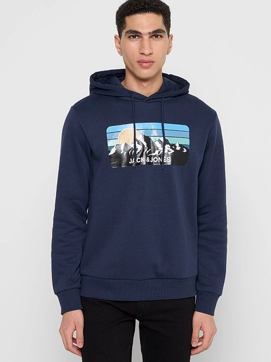 Foto van product Hoodie Jack&Jones donkerblauw