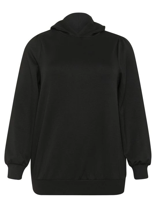 Foto van product Hoodie Kaffe gemêleerd zwart