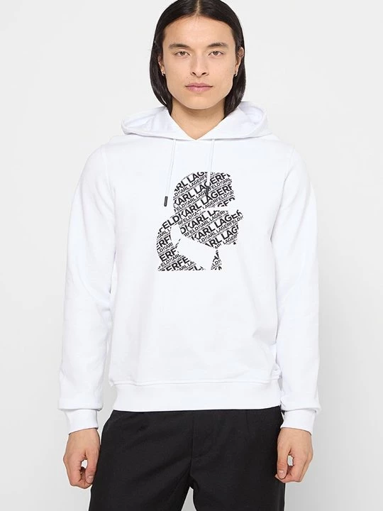 Foto van product Hoodie KARL LAGERFELD wit