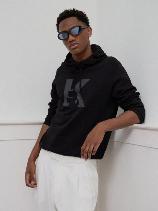 Foto van product Hoodie KARL LAGERFELD zwart
