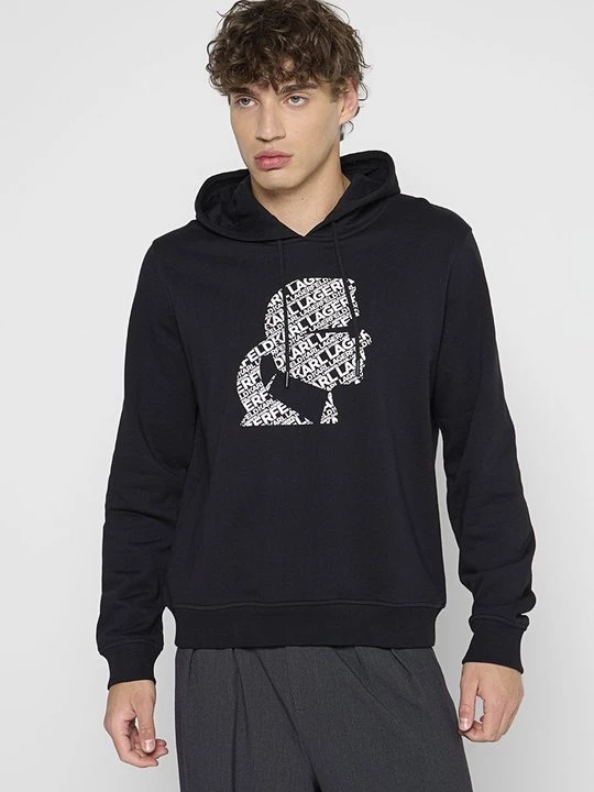 Foto van product Hoodie KARL LAGERFELD zwart