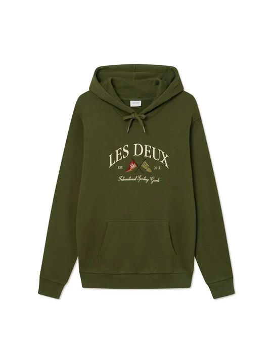 Foto van product Hoodie Les Deux groen