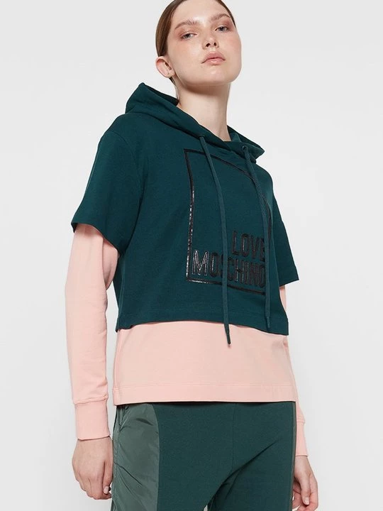 Foto van product Hoodie LOVE MOSCHINO groen