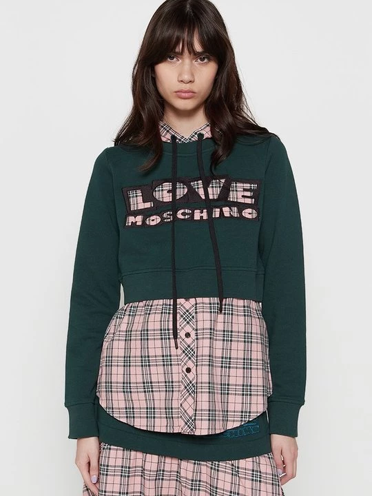 Foto van product Hoodie LOVE MOSCHINO groen