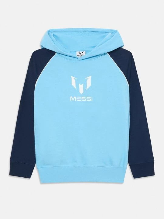 Foto van product Hoodie Messi lichtblauw