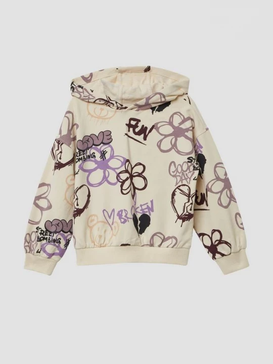 Foto van product Hoodie met all-over print in graffitistijl s.Oliver