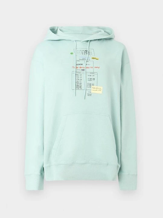 Foto van product Hoodie MM6 Maison Margiela turquoise