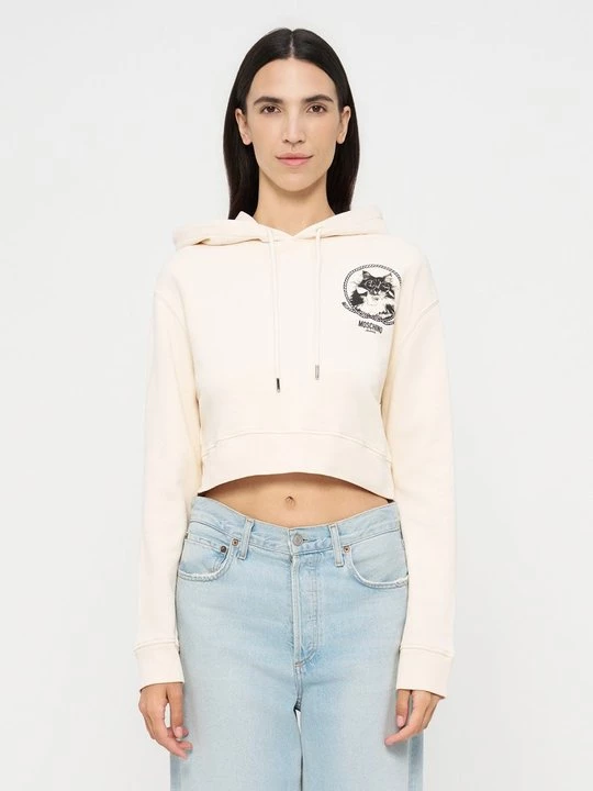 Foto van product Hoodie MOSCHINO crème