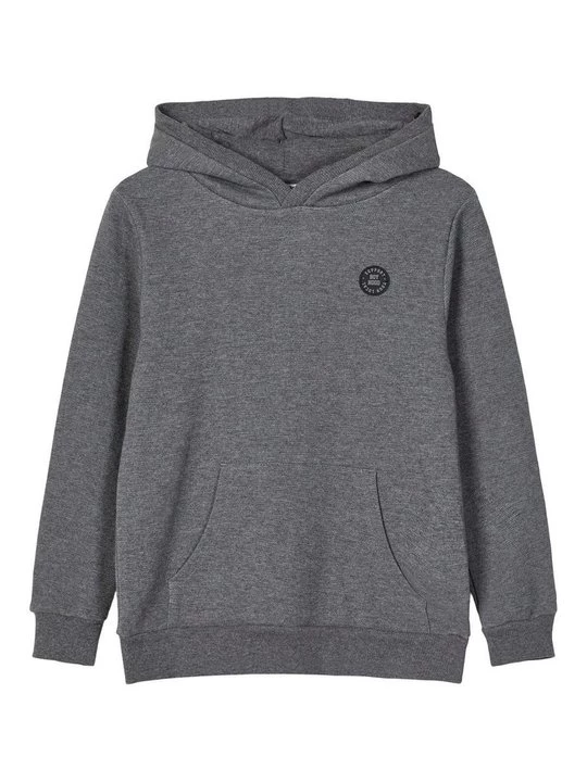 Foto van product Hoodie NAME IT donkergrijs gemêleerd