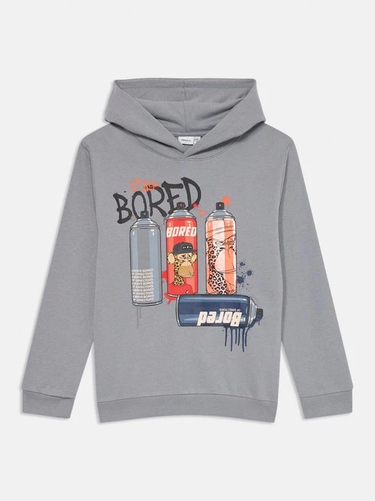 Foto van product Hoodie NAME IT grijs